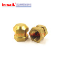 Brass Hex Head Threaed Insert Nut for Motorcyle